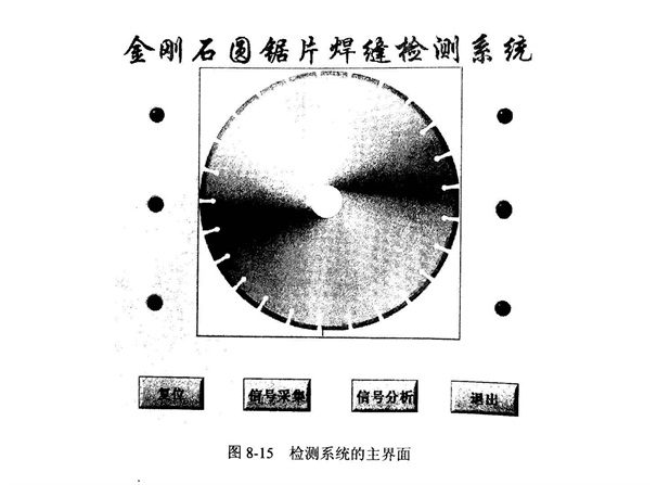 金剛石切割片的焊縫檢測(cè)系統(tǒng)軟件設(shè)計(jì)